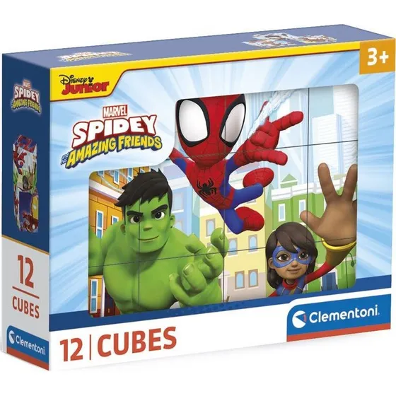 Clementoni Spidey og hans fantastiske venner 12 blokke