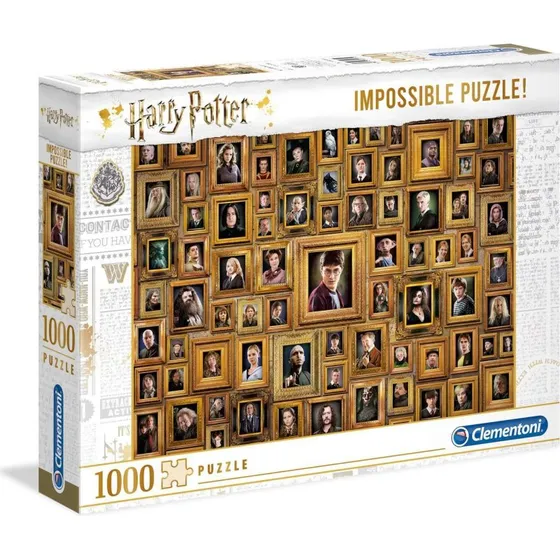 Clementoni Impossible Puslespil 1000 brikker Harry Potter
