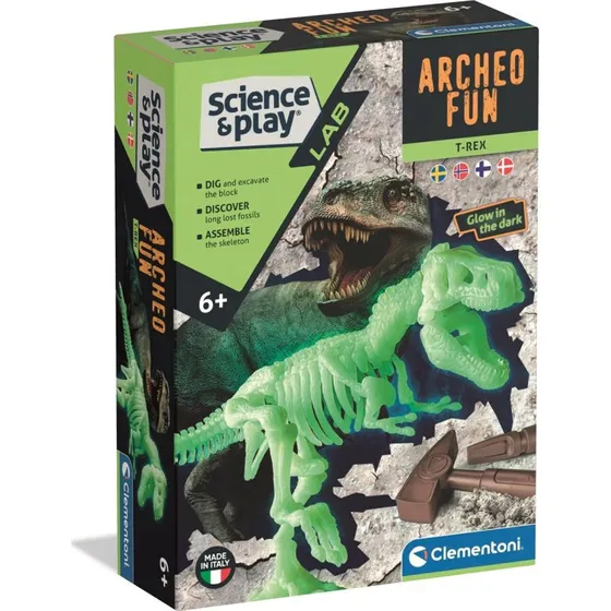Clementoni Science & Play: Grav Søt T-Rex