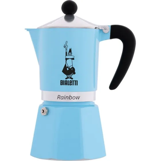 Bialetti Rainbow Filtreringsapparat, lyseblå (6 kopper)