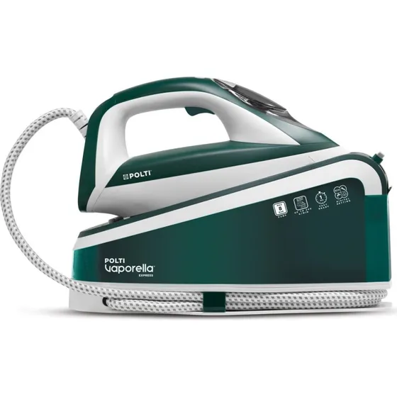 Polti Vaporella Express VE30.20 Dampstrygejern, 1,6L, 2200W, Grøn/Hvid