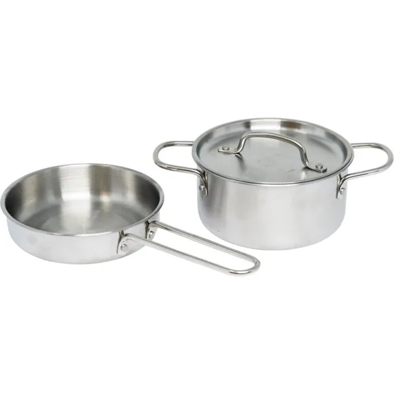 MaMaMeMo Gryde- og Pandesæt i Metal