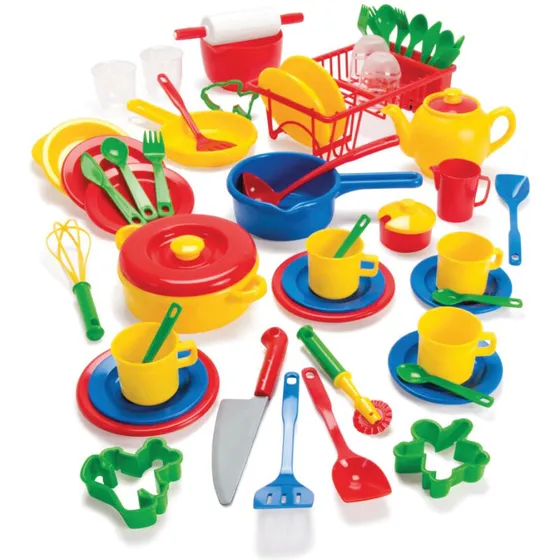 Dantoy Køkkensæt 59 dele – komplet legekøkken (fra 2 år)