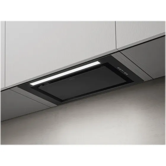 Elica Lane BL MAT/A/52, 49,4 cm, sort blød berørings-effekt