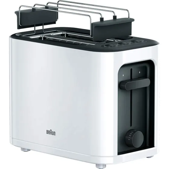 Braun PurEase HT3010WH 2-slicers Brødrister, Hvid