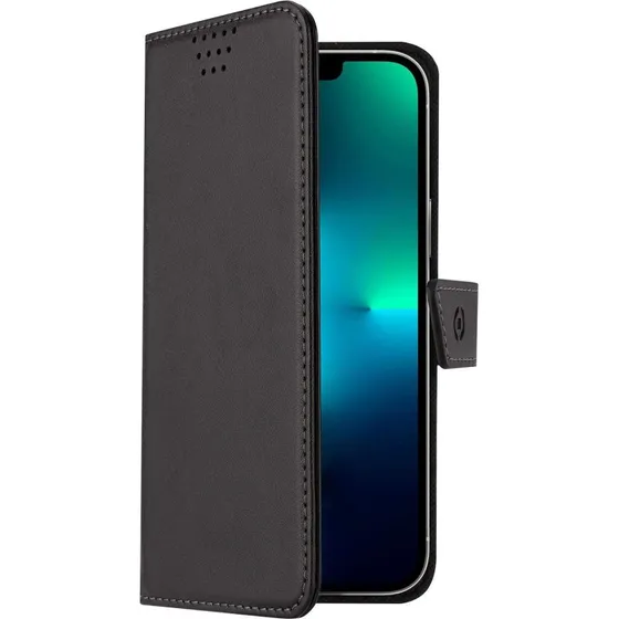 Celly WallyMag iPhone 14 MagSafe-Case, Sort