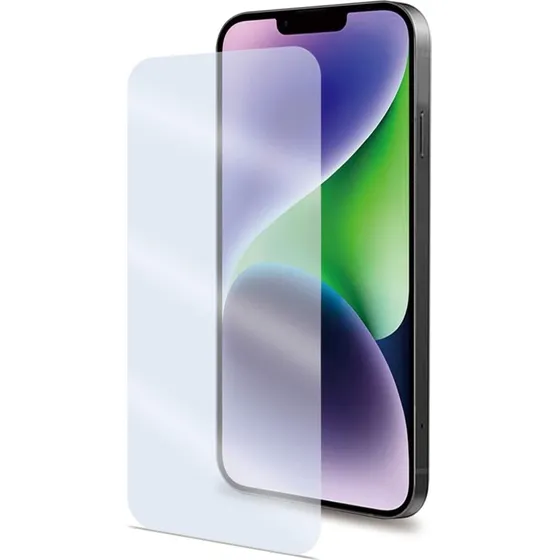 Celly Easy Hærdet Glas Skærmbeskytter for iPhone 15 Plus
