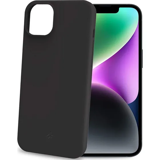 Planet Soft TPU-cover GRS 100% genbrugt iPhone 15 Sort