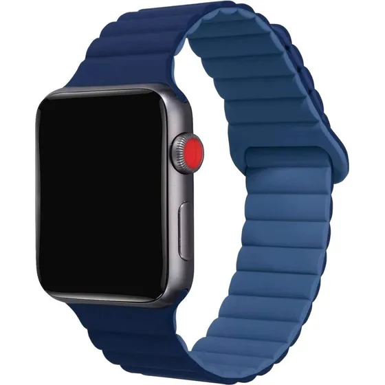 Celly Magnetisk Armbånd til Apple Watch 42/44/45 mm - Blå