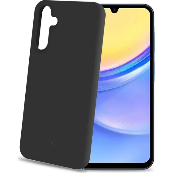 Cromo Soft Gummietui Galaxy A15 4G/5G Sort