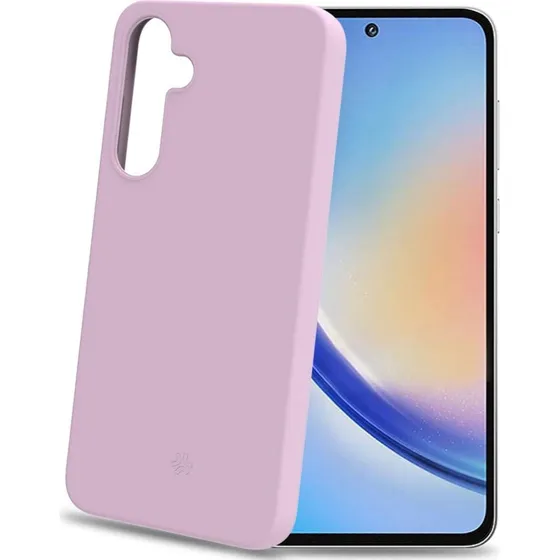 Cromo Soft Gummietui Galaxy A35 5G Pink