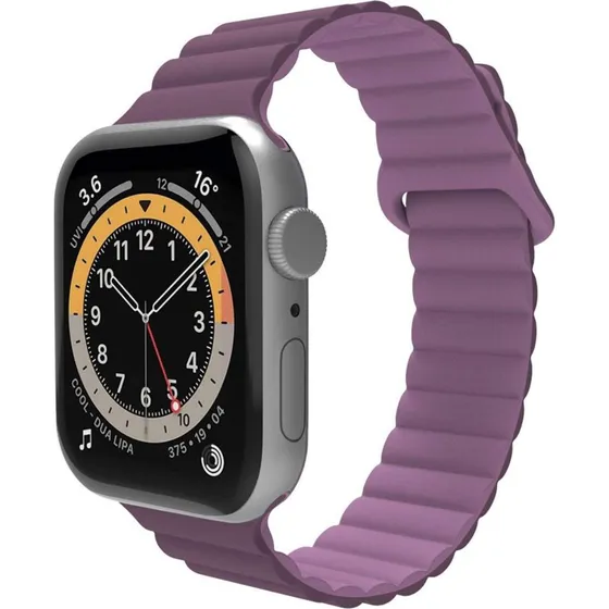 Celly Magnetisk Armbånd til Apple Watch 42/44/45 mm Lilla