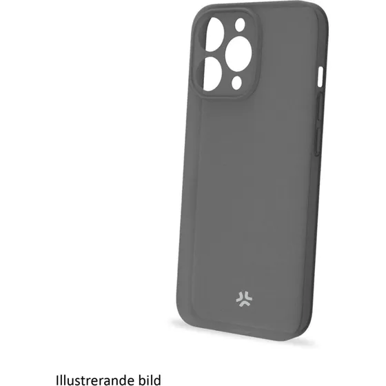Celly SPACE Super Tyndt Cover iPhone 16 Pro Sort
