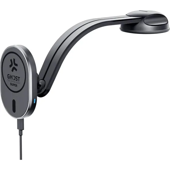 Celly GHOSTSUPMAGFL Magnetisk Bilholder med 15W Trådløs Opladning