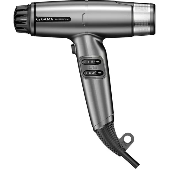 Gama Professional IQ Lite Max Føntørrer, 1700W, Sølv