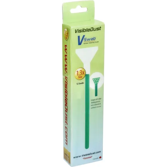 VisibleDust VT72002 Grøn Sensorrens Swab 12 stk
