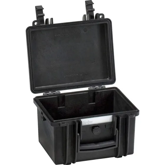 EXPLORER Model 2214 Flightcase 22x16x15 cm Sort