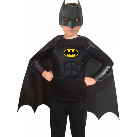 Ciao Srl Batman Kostume med Maske og Kappe – 5-12 År