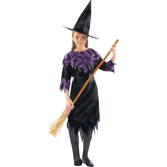 Ciao Witch Costume med Bælte – 5-7 År