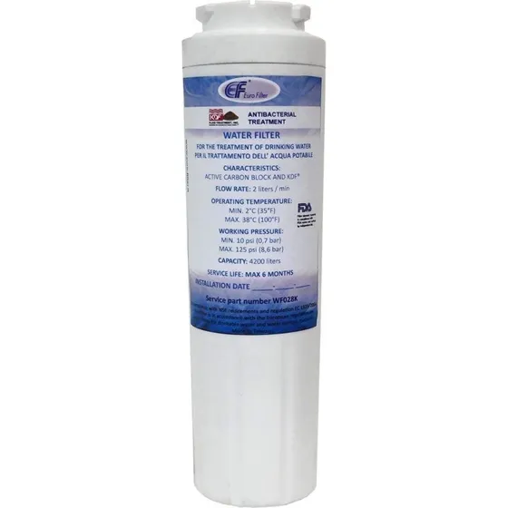 Euro Filter Vandfilter Cartridge til Køleskab (58x198 mm)