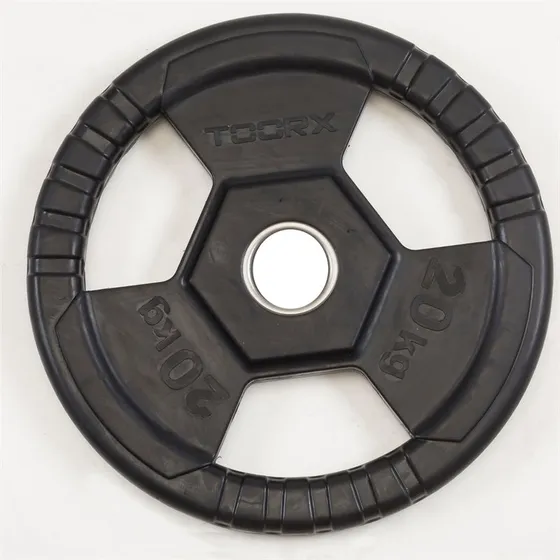 Toorx Vægtskive i Gummi 20 kg Ø50 mm