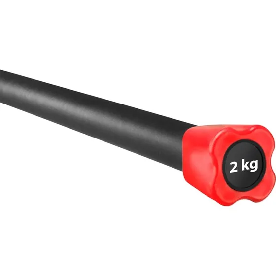 Toorx Body Bar 2 kg, rød