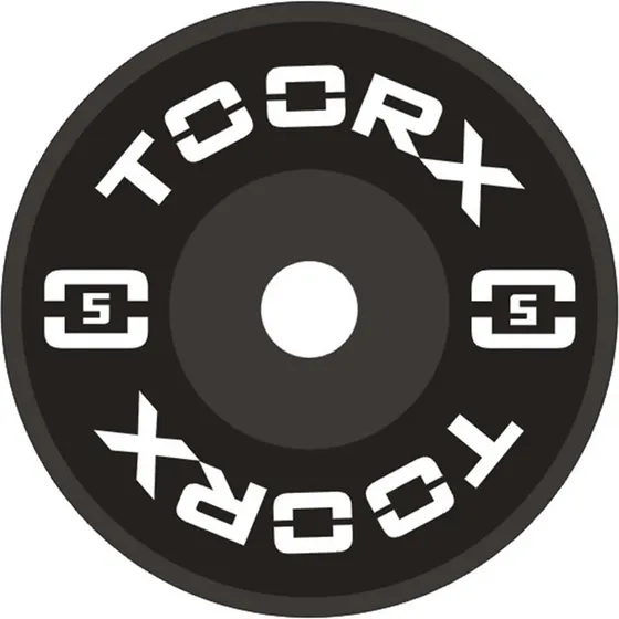 Toorx Training Bumperplate 5 kg, sort