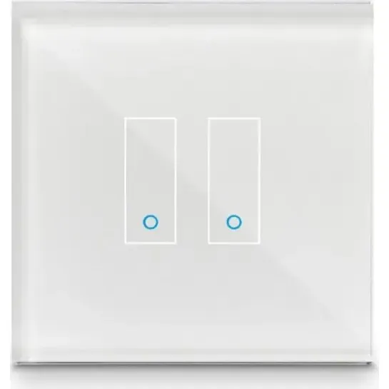 Iotty Smart Switch Base Dobbeltgange – Styr din hjemmeautomatisering