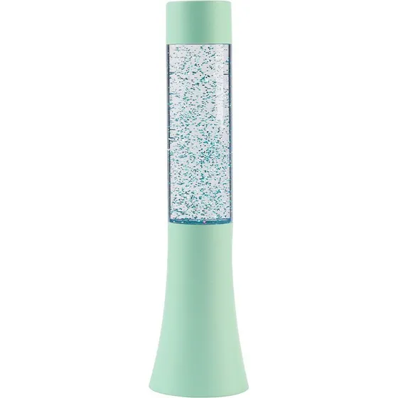 iTotal Glitterlampe Pastel Grøn 33,5 cm