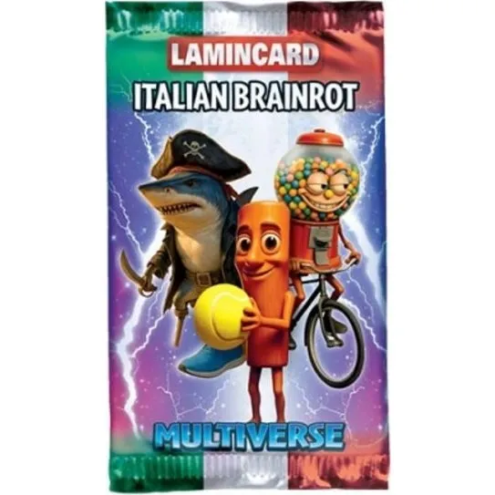 Brainrot Lamincard Italian Brainrot Booster Multiverse 5-pak