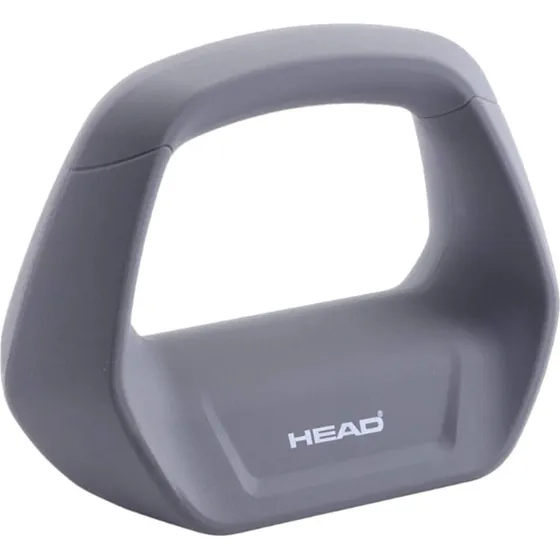 HEAD® Silikone Kettlebell 2,6 kg Grå