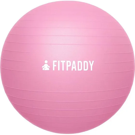 Fitpaddy Pilatesboll 65 cm Pink, anti-burst