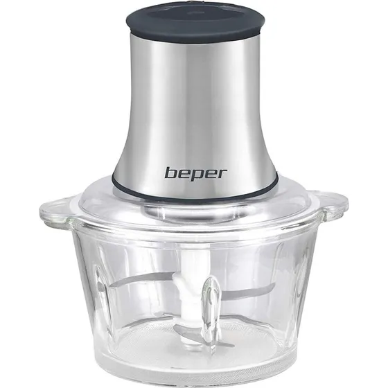 Beper Minihakker 1,5 L, 500 W med glasbeholder