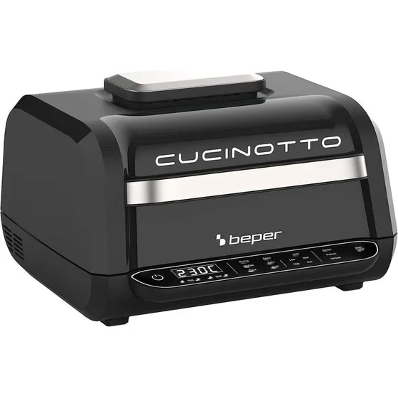 Beper Multi Airfryer 1700W med Tilbehør – Justerbar Temperatur op til 230°C