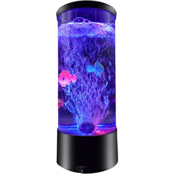 iTotal Fish Lampe 30 cm (rund) - Bubble LED