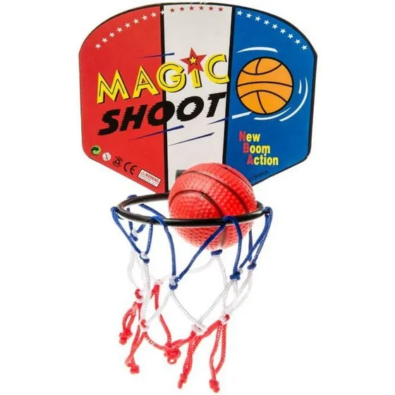 Mini Basket sæt med bold, 13,5x9x20 cm