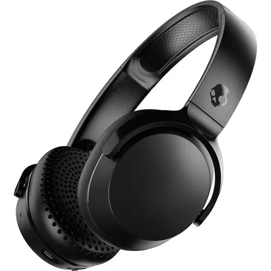Skullcandy Riff 2 On-Ear, trådløs, sand sort, 34 timer batteri