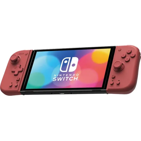 Hori Split Pad Compact Controller - Apricot Red til Nintendo Switch