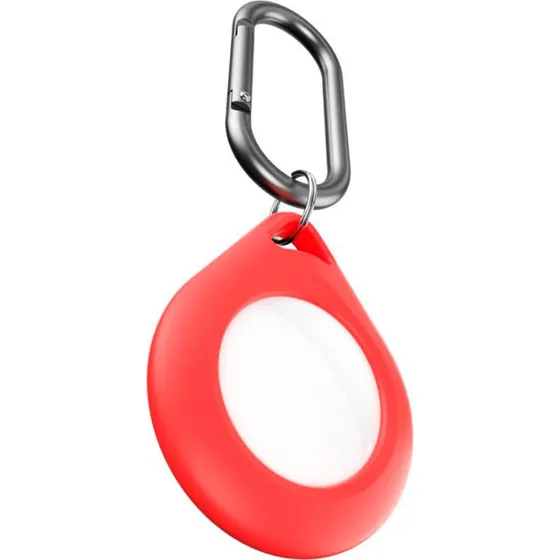 KeyBudz Secure Dock for AirTag 2-pack - Rød