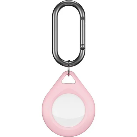 KeyBudz Secure Dock for AirTag 4-pak, Pink