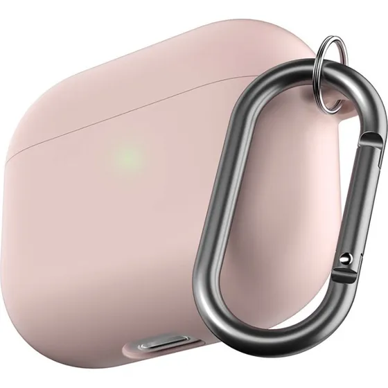 KeyBudz HyBridShell Series AirPods 3 Hård Skærm med Karabinhage, Pink