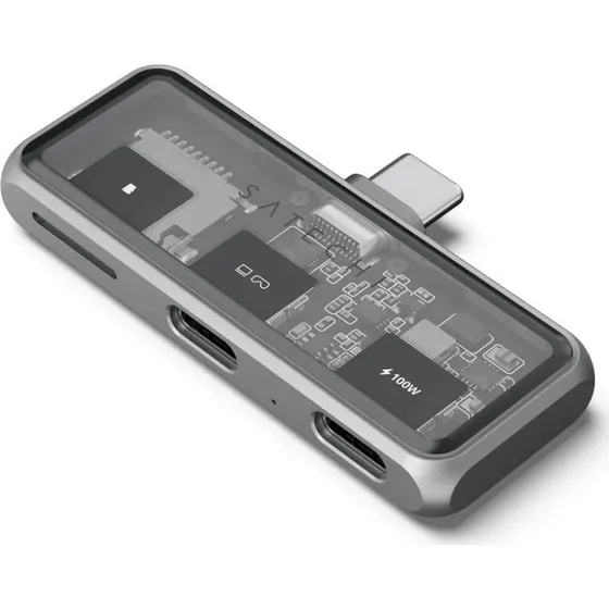 Satechi Mobile XR Hub med microSD, Grå