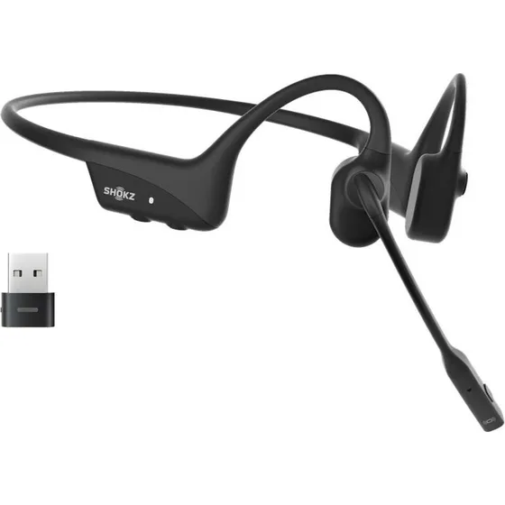 Shokz OpenComm2 UC Trådløst Bone Conduction Headset, Sort