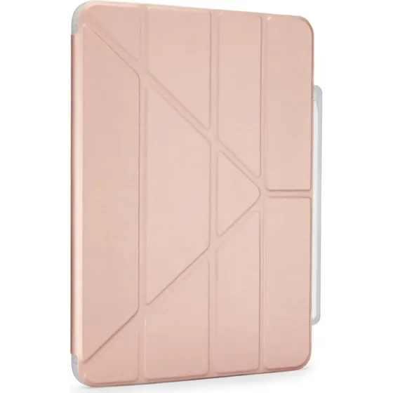 Pipetto Origami No3 Pencil Case, Metallic Pink til iPad Air 11"