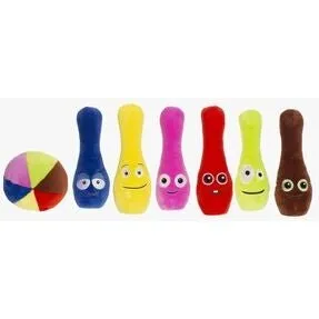 Babblarna Bowlingspil, bløde kegler og kugle (20 cm)