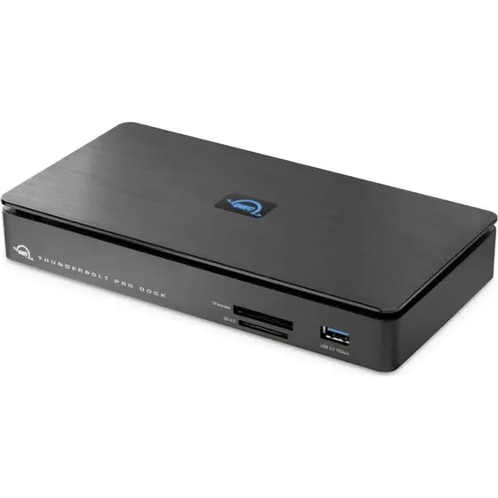 OWC Thunderbolt Pro Dock, Sort, 180W