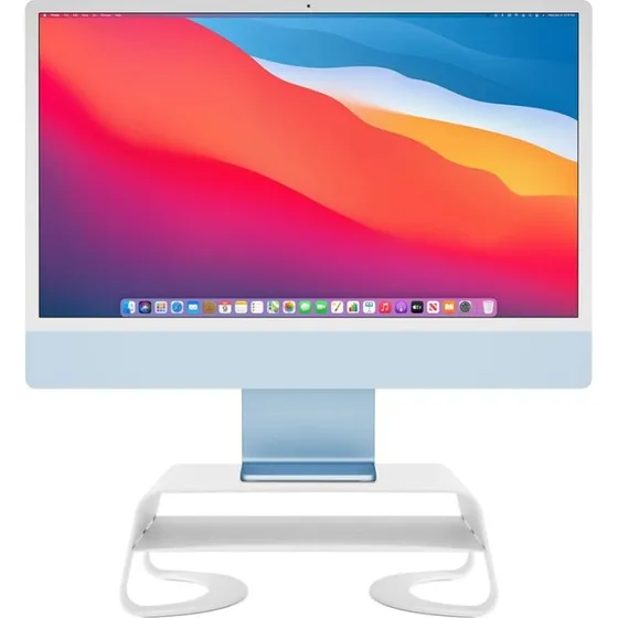 Twelve South Curve Riser Hvid, Metalstativ til iMac og Skærm