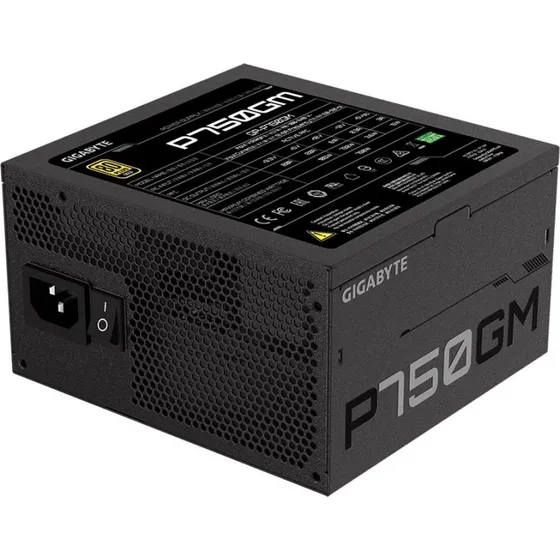 Gigabyte P750GM 750W 80 Plus Gold Fuldt Modulær Strømforsyning