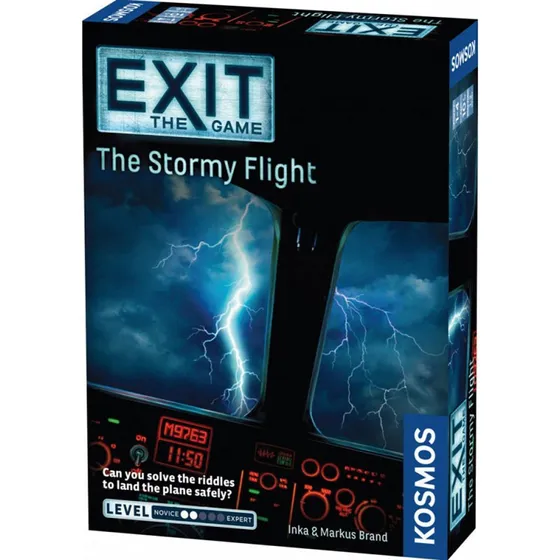 Kosmos EXIT: The Stormy Flight (EN) – Spil til 1-4 spillere, 10+ år