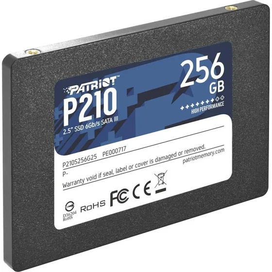 Patriot P210 2,5" SATA III SSD 256 GB